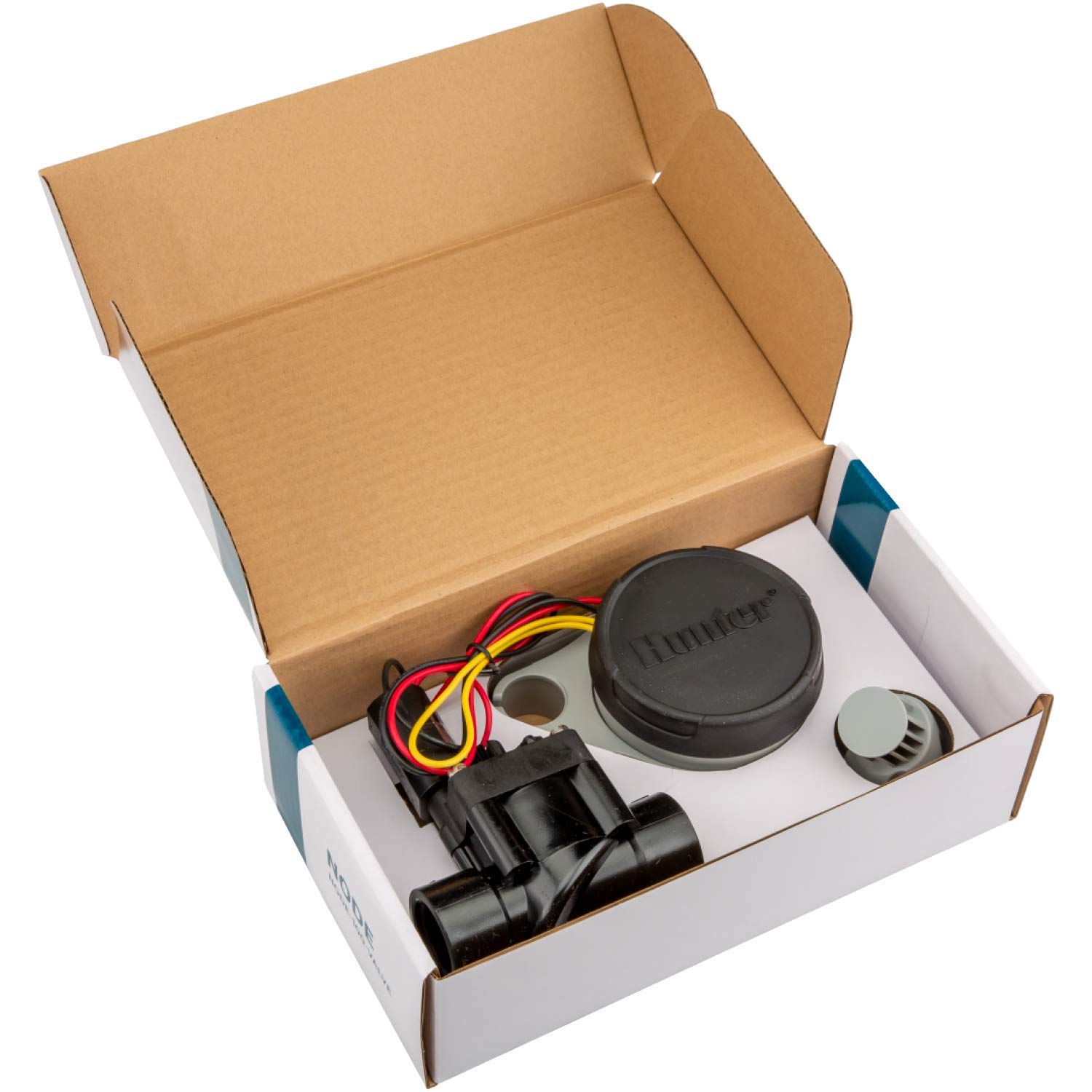 Hunter Sprinkler NODE100 NODE-100 Battery Controller with Solenoid, Small, Blue,Grey - Image 7